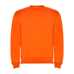 Trui van katoen en polyester 280 g/m² Roly Direct Clasica kleur oranje tweede weergave