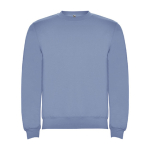 Trui van katoen en polyester 280 g/m² Roly Direct Clasica kleur gewassen blauw tweede weergave