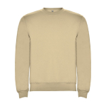 Trui van katoen en polyester 280 g/m² Roly Direct Clasica kleur zand tweede weergave