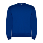 Trui van katoen en polyester 280 g/m² Roly Direct Clasica kleur koningsblauw tweede weergave