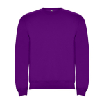 Trui van katoen en polyester 280 g/m² Roly Direct Clasica kleur paars tweede weergave