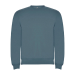 Trui van katoen en polyester 280 g/m² Roly Direct Clasica kleur grijsachtig blauw tweede weergave