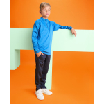 Sweatshirt van polyester met halve rits 200 g/m² Roly Direct Epiro kleur koningsblauw tweede gebruiksweergave