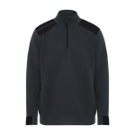 Werktrui van katoen en polyester 280 g/m² Roly Maverick kleur zwart tweede weergave