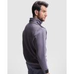 Werktrui van katoen en polyester 280 g/m² Roly Maverick kleur zwart derde gebruiksweergave