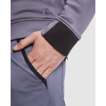 Werktrui van katoen en polyester 280 g/m² Roly Maverick kleur zwart detailweergave 1