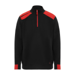 Werktrui van katoen en polyester 280 g/m² Roly Maverick kleur rood tweede weergave
