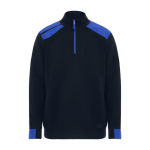 Werktrui van katoen en polyester 280 g/m² Roly Maverick kleur koningsblauw tweede weergave