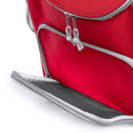 Koeltas van polyester met geïsoleerd hoofdvak voor 15L kleur rood detailweergave 3