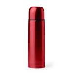 Thermosfles van roestvrij staal met glanzende afwerking 500 ml kleur rood tweede weergave