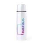 Thermosfles van roestvrij staal met glanzende afwerking 500 ml kleur wit detailweergave 4