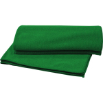 Handdoek voor bad en strand van polyester en polyamide 280 g/m² kleur groen tweede weergave