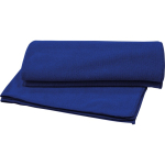 Handdoek voor bad en strand van polyester en polyamide 280 g/m² kleur koningsblauw tweede weergave