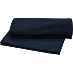 Handdoek voor bad en strand van polyester en polyamide 280 g/m² kleur marineblauw tweede weergave