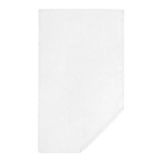 Microvezel sporthanddoek van polyester 190 g/m² kleur wit tweede weergave