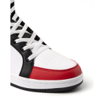 Casual sneakers met platte vetersluiting Roly Direct kleur rood detailweergave 1