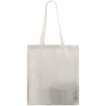 Canvas tas van gerecycled katoen met lange hengsels 240 g/m² kleur naturel eerste weergave