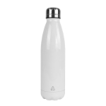 Fles met witte afwerking geschikt voor sublimatie 750ml City Sublim kleur wit tweede weergave