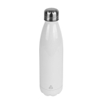 Fles met witte afwerking geschikt voor sublimatie 750ml City Sublim kleur wit derde weergave