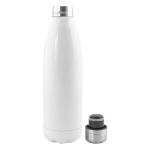 Thermosflessen van gerecycled RVS 500ml Ice Sublim kleur wit derde weergave