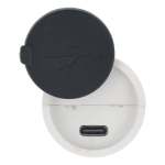 Oplaadbare LED-zaklamp met meerdere standen en zoomfunctie kleur wit zevende weergave