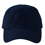 Sportpet van waterafstotende microvezel in één maat kleur blauw tweede weergave