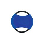Frisbee met stevig katoenen touw, ideaal voor huisdieren kleur blauw  negende weergave