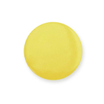 Ronde pin met glanzende afwerking en veiligheidsspeldsluiting kleur geel  negende weergave
