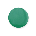 Ronde pin met glanzende afwerking en veiligheidsspeldsluiting kleur groen tweede weergave