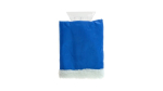 Ijskrabber met beschermende want van polyester kleur blauw  negende weergave