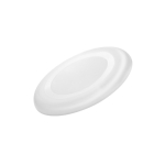 Klassieke frisbee van plastic in diverse kleuren, ideaal voor buitenactiviteiten kleur wit  negende weergave