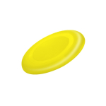 Klassieke frisbee van plastic in diverse kleuren, ideaal voor buitenactiviteiten kleur geel  negende weergave