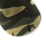 5 panelen pet van katoen en polyester met camouflageprint kleur camouflage zesde weergave