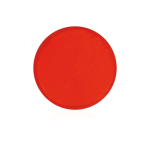 Opvouwbare polyester frisbee met bijpassend hoesje kleur rood  negende weergave