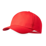 RPET-polyester pet voor kinderen met klittenbandsluiting kleur rood  negende weergave