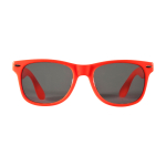 Retro zonnebril ideaal voor buiten met UV400-bescherming kleur oranje tweede weergave voorkant