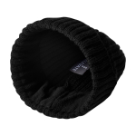Gebreide muts met ribbelstructuur, elastisch en flexibel van Elevate Life kleur zwart tweede weergave
