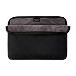 Laptoptas van gerecycled polyester met gevoerde binnenkant, 15,6” kleur zwart derde weergave