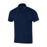 Unisex polo van stof met ultra zachte textuur, 230 g/m², Elevate NXT kleur marineblauw