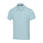 Unisex polo van stof met ultra zachte textuur, 230 g/m², Elevate NXT kleur pastel blauw