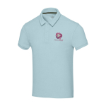 Unisex polo van stof met ultra zachte textuur, 230 g/m², Elevate NXT kleur pastel blauw