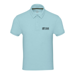 Unisex polo van stof met ultra zachte textuur, 230 g/m², Elevate NXT met afdrukgebied