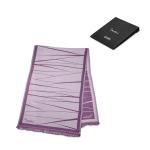 Elegante dames-sjaal van viscose en polyester, 225 g/m² met afdrukgebied