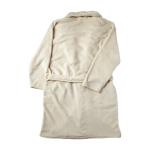 Fleece badjas met 2 voorzakken, one size kleur beige eerste weergave