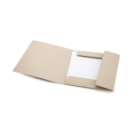 Ecologische map van gerecycled karton met elastische sluiting vijfde weergave