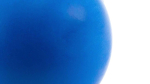 Glanzende stressbal van PU-schuim in diverse kleuren, personaliseerbaar kleur blauw vierde weergave