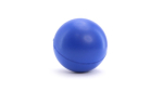 Glanzende stressbal van PU-schuim in diverse kleuren, personaliseerbaar kleur blauw vijfde weergave