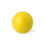 Glanzende stressbal van PU-schuim in diverse kleuren, personaliseerbaar kleur geel  negende weergave