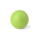 Glanzende stressbal van PU-schuim in diverse kleuren, personaliseerbaar kleur lichtgroen  negende weergave