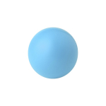 Glanzende stressbal van PU-schuim in diverse kleuren, personaliseerbaar kleur lichtblauw  negende weergave